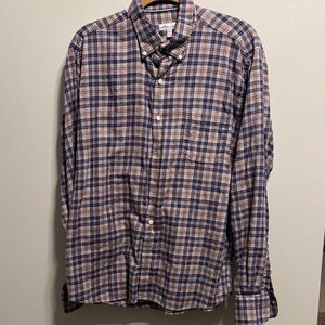Peter Millar Plaid Button-Down Shirt